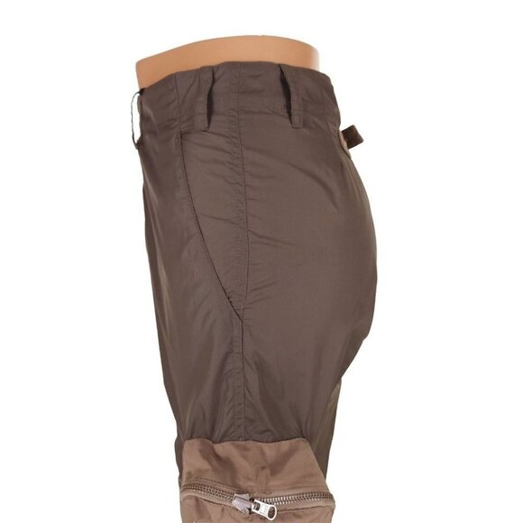 HACHE Italy Casual Pant In Military Green Packable Nwt Size Eu 42 US 6 - Picture 7 of 15